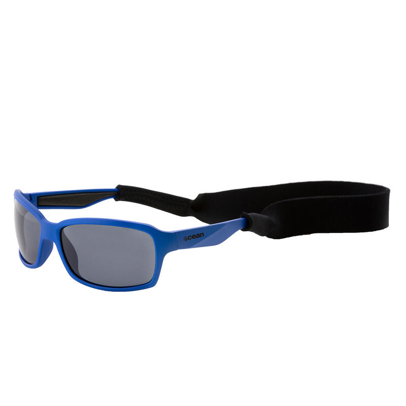 Lunette soleil flottantes sport nautiques OCEAN Venezia bleu et fume