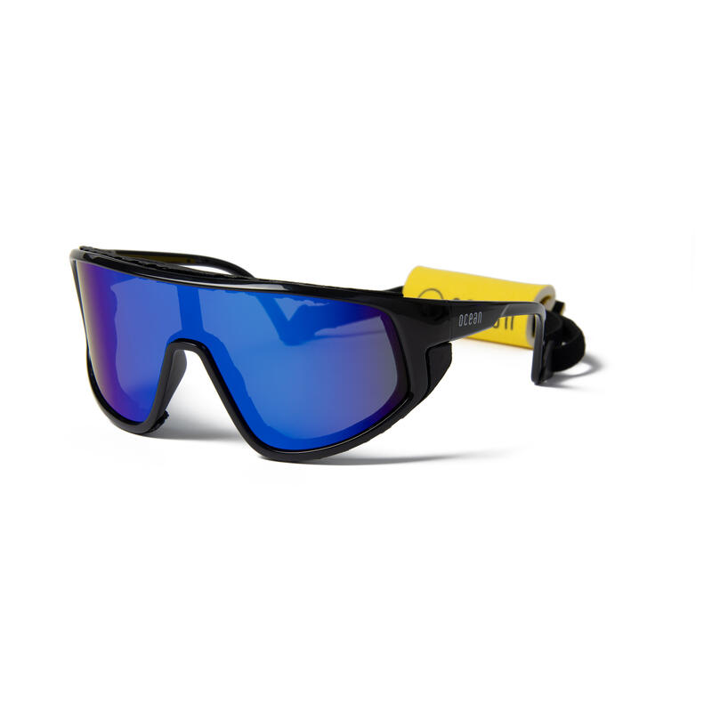 Lunette soleil flottantes sport nautiques OCEAN Killy noire et bleu