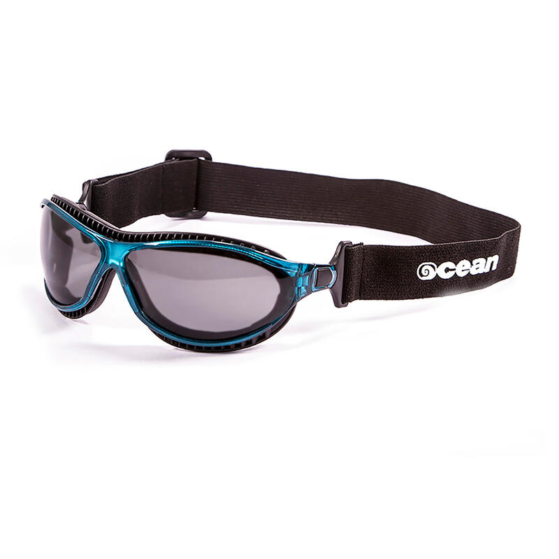 Lunette soleil flottantes sport nautiques OCEAN TierraFuego bleu et fume