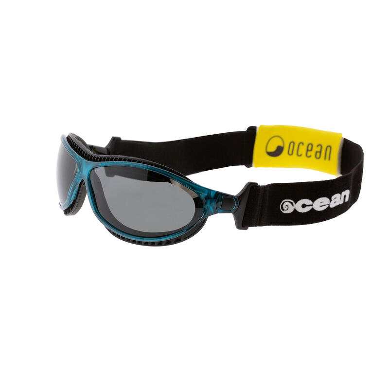 Lunette soleil flottantes sport nautiques OCEAN TierraFuego bleu et fume