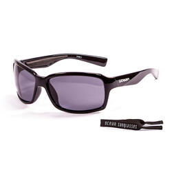 Lunette soleil flottantes sport nautiques OCEAN Venezia noir et fume