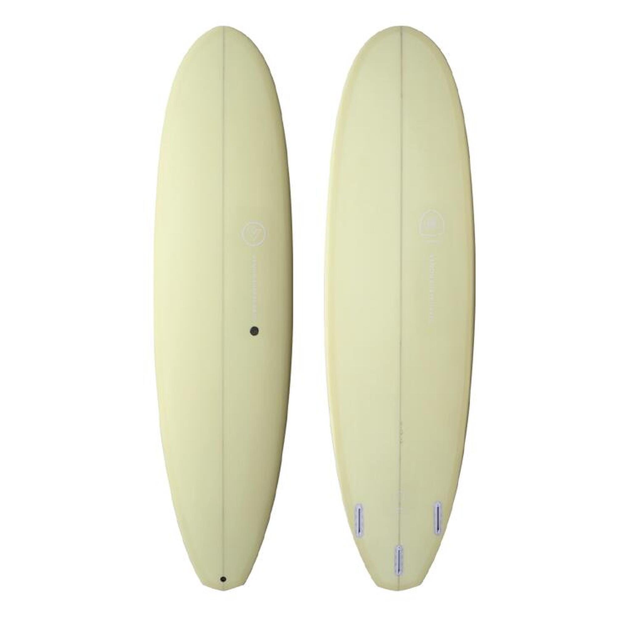 Planche de surf COMPASS Funboard Pastel Yellow 7'4"