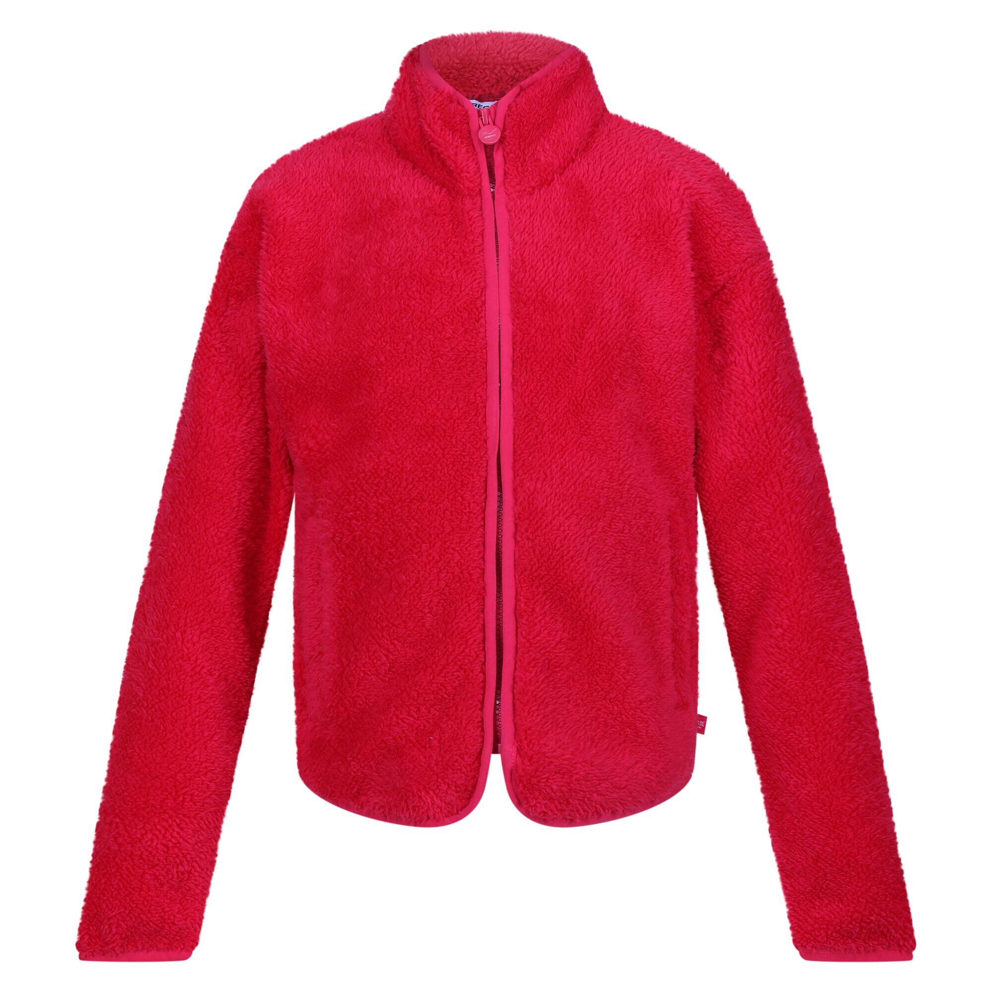 Childrens/Kids Kallye II Full Zip Fleece Jacket (Pink Potion) 1/5