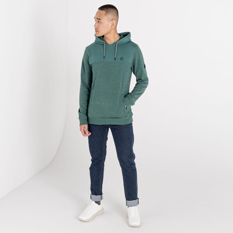 Credulous Homme de randonnée Sweat capuche - Imprimé turquoise foncé