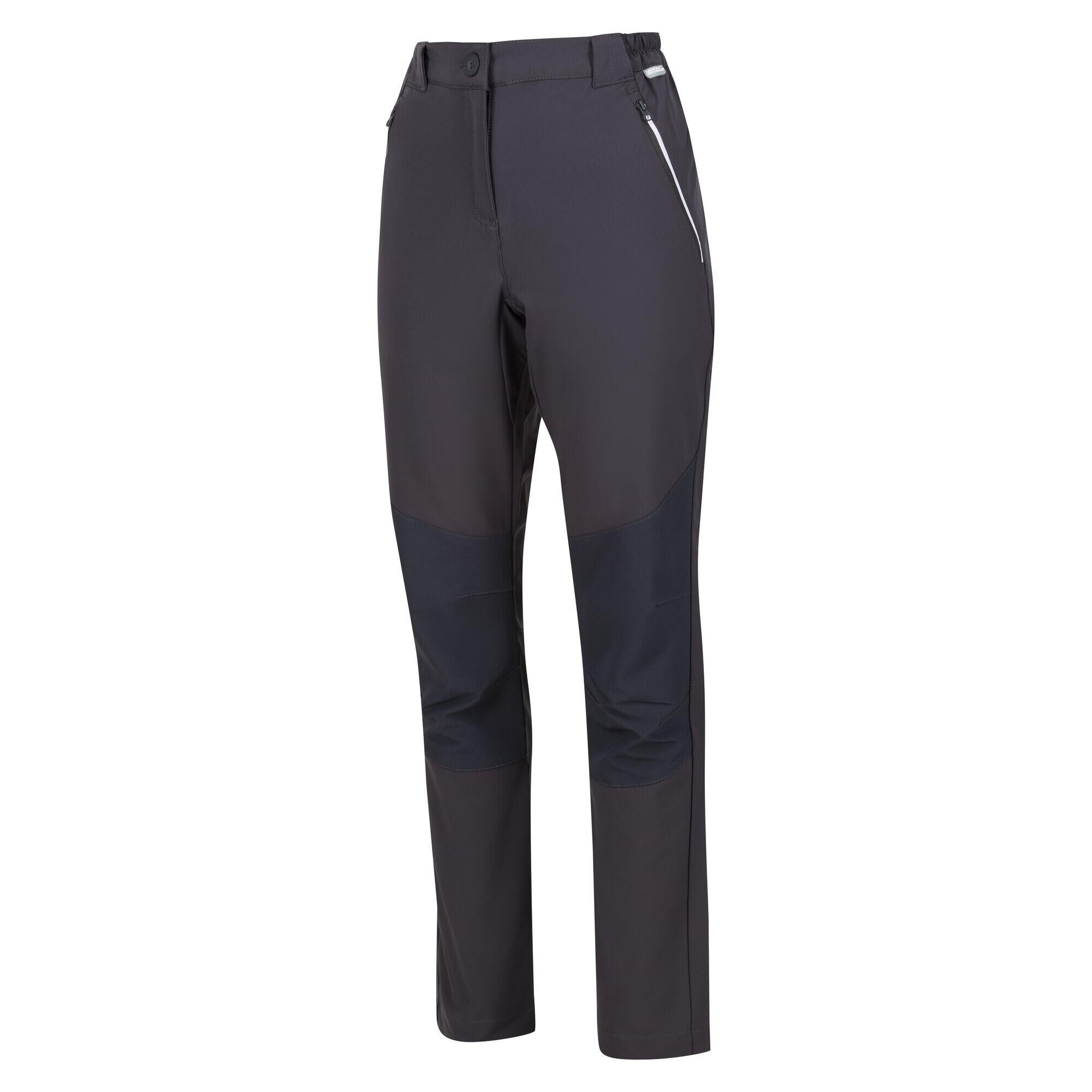 REGATTA Womens/Ladies Questra V Walking Trousers (Seal Grey)