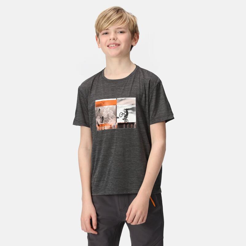 Findley grafisch wandelshirt voor kinderen