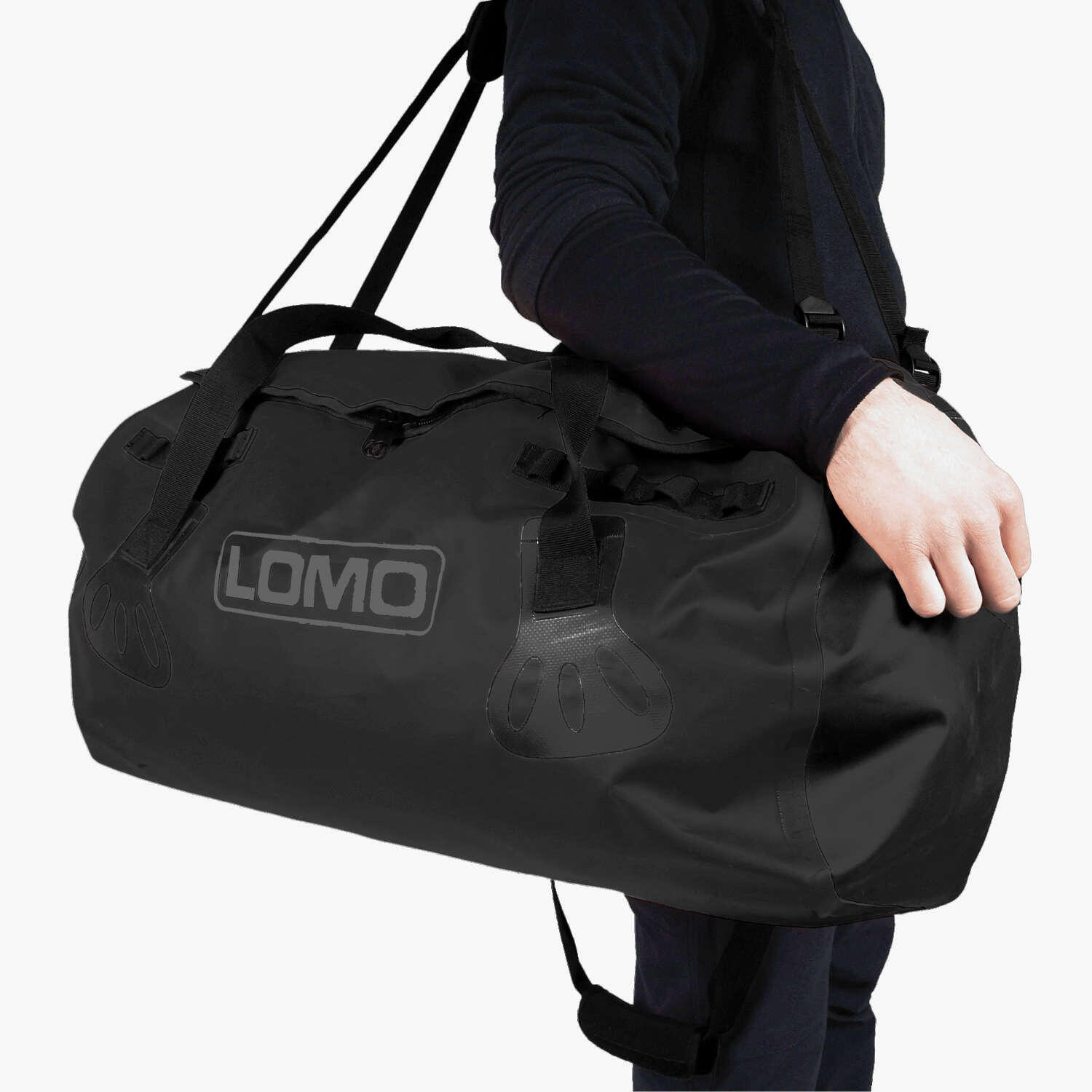 Lomo Blaze Expedition Holdall - Black 60L 4/7
