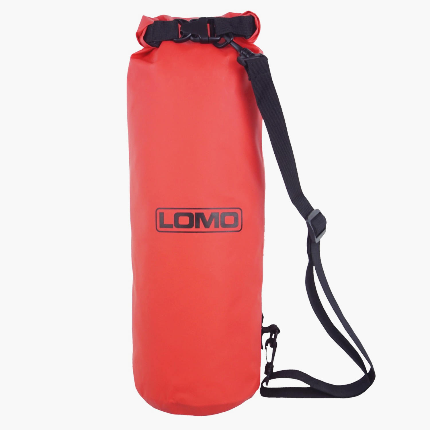 Lomo 12L Drybags - Red heavy duty with shoulder strap 7/7