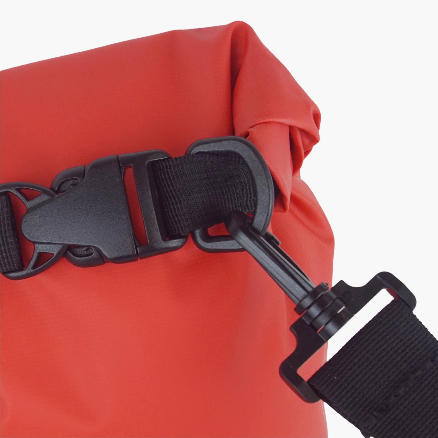 Lomo 12L Drybags - Red heavy duty with shoulder strap 6/7