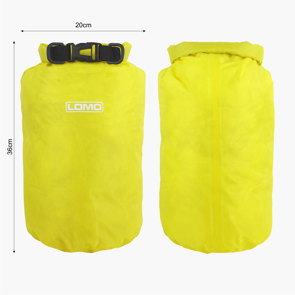 Lomo 10L TPU Dry Bag - Yellow 3/5