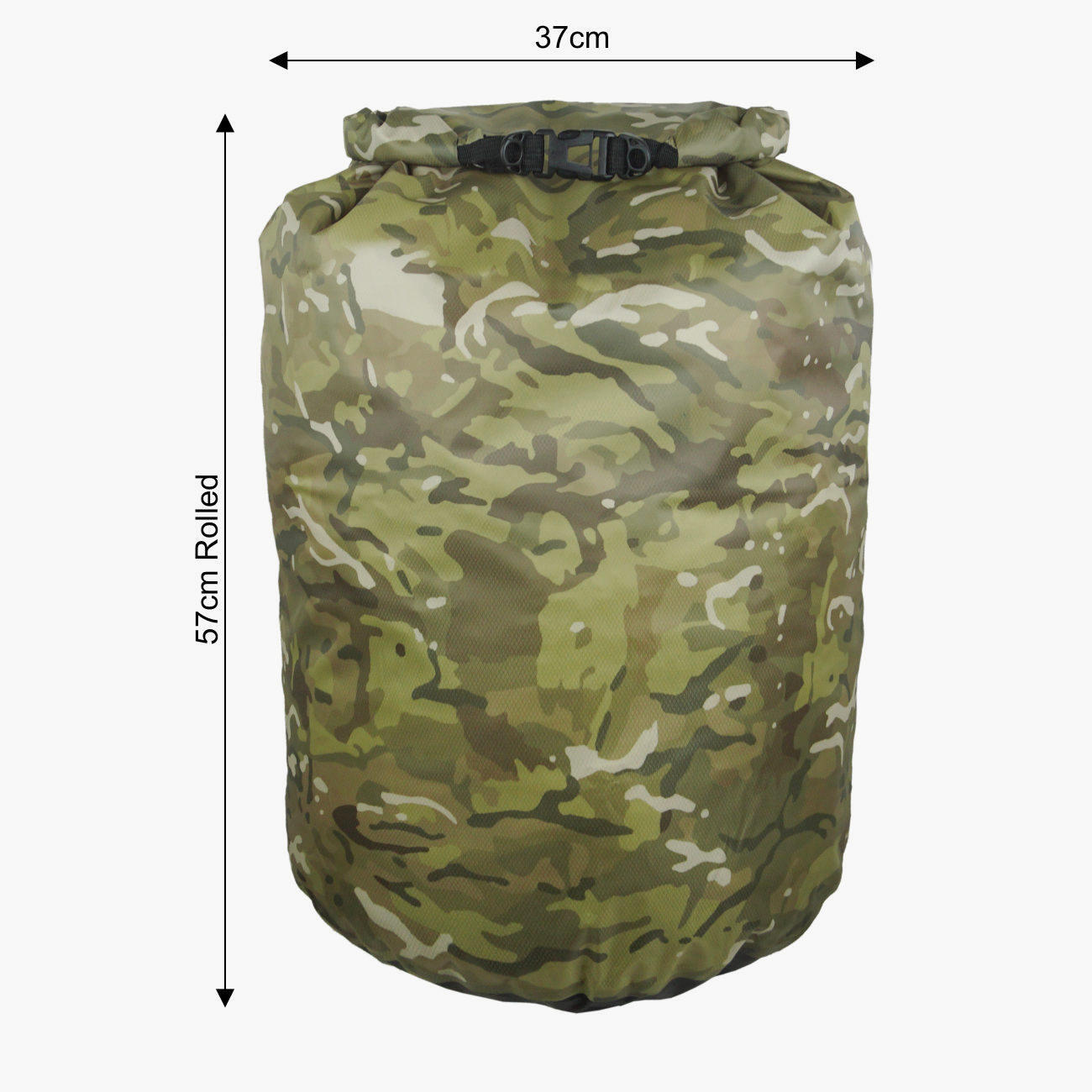 Lomo 60L Camouflage Dry Bag - Roll Down 4/4