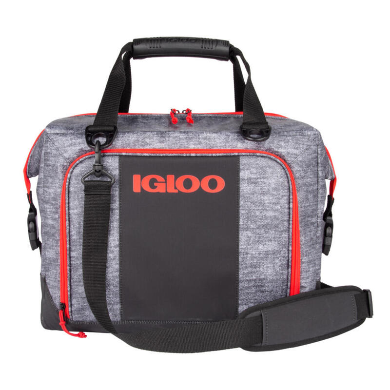Borsa termica in tessuto Camping & Hiking IGLOO SNAPDOWN 36 colore rosso