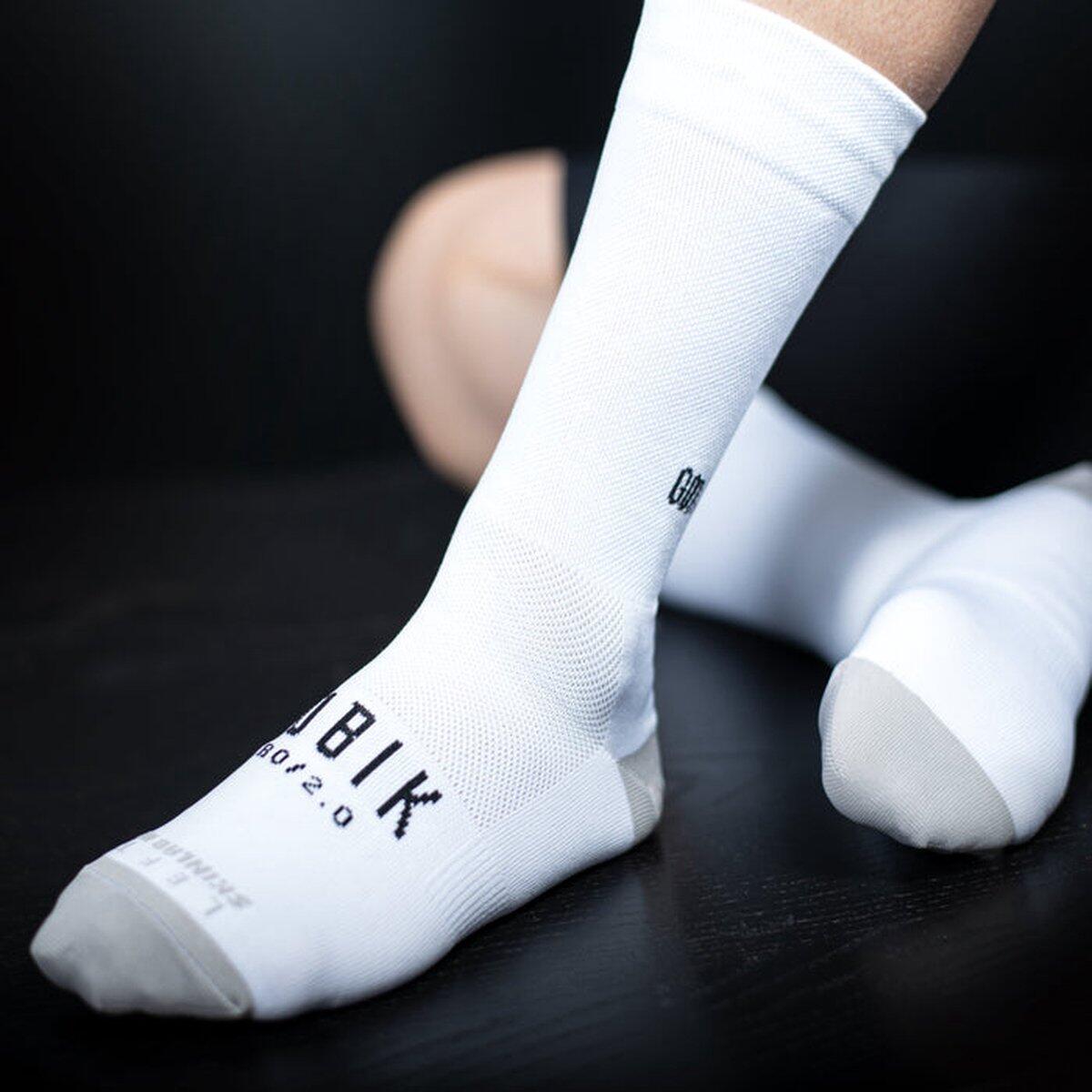 Chaussettes de cyclisme - IRO 2.0 White 6/6