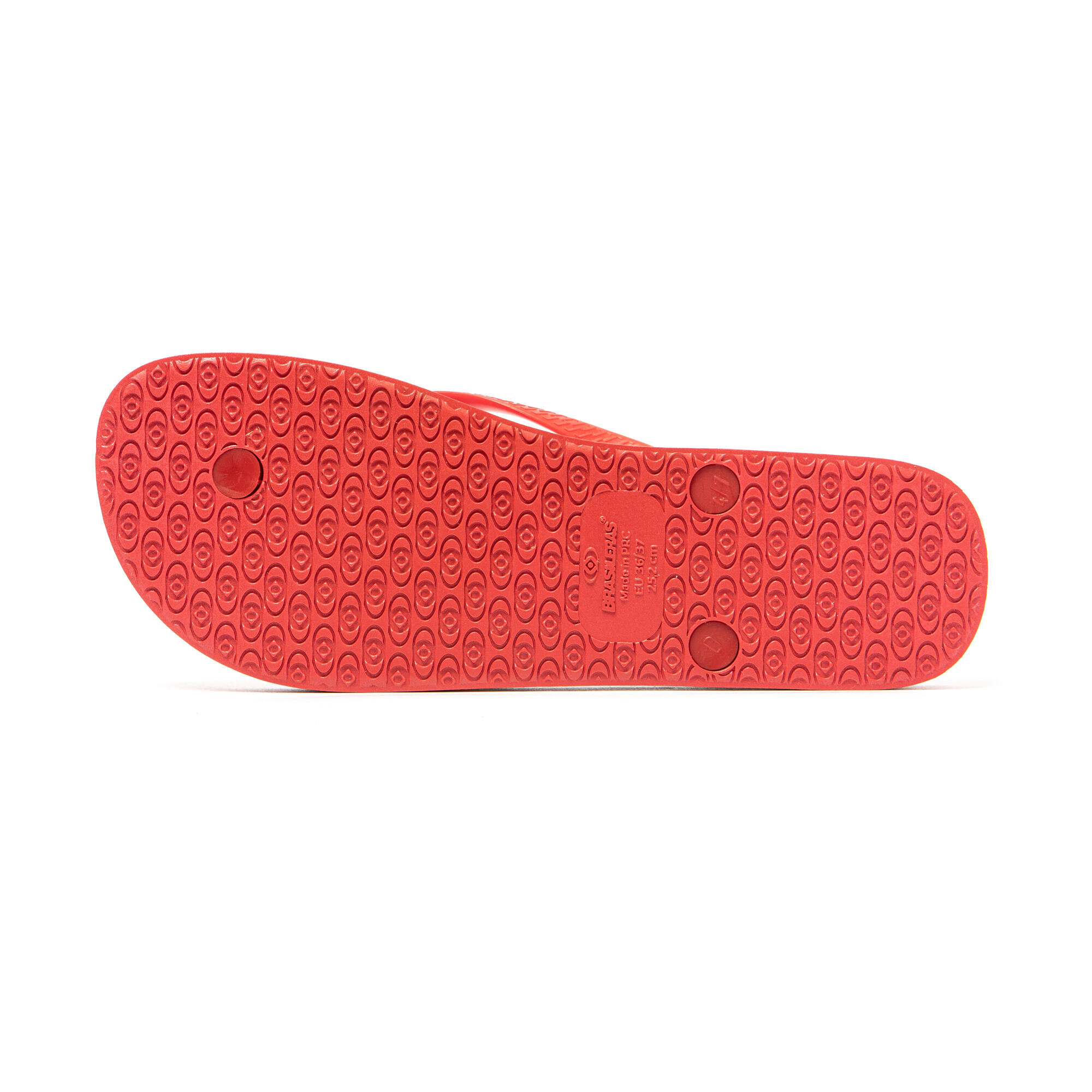 Tongs rouges pour femme avec semelle antidérapante 7/7