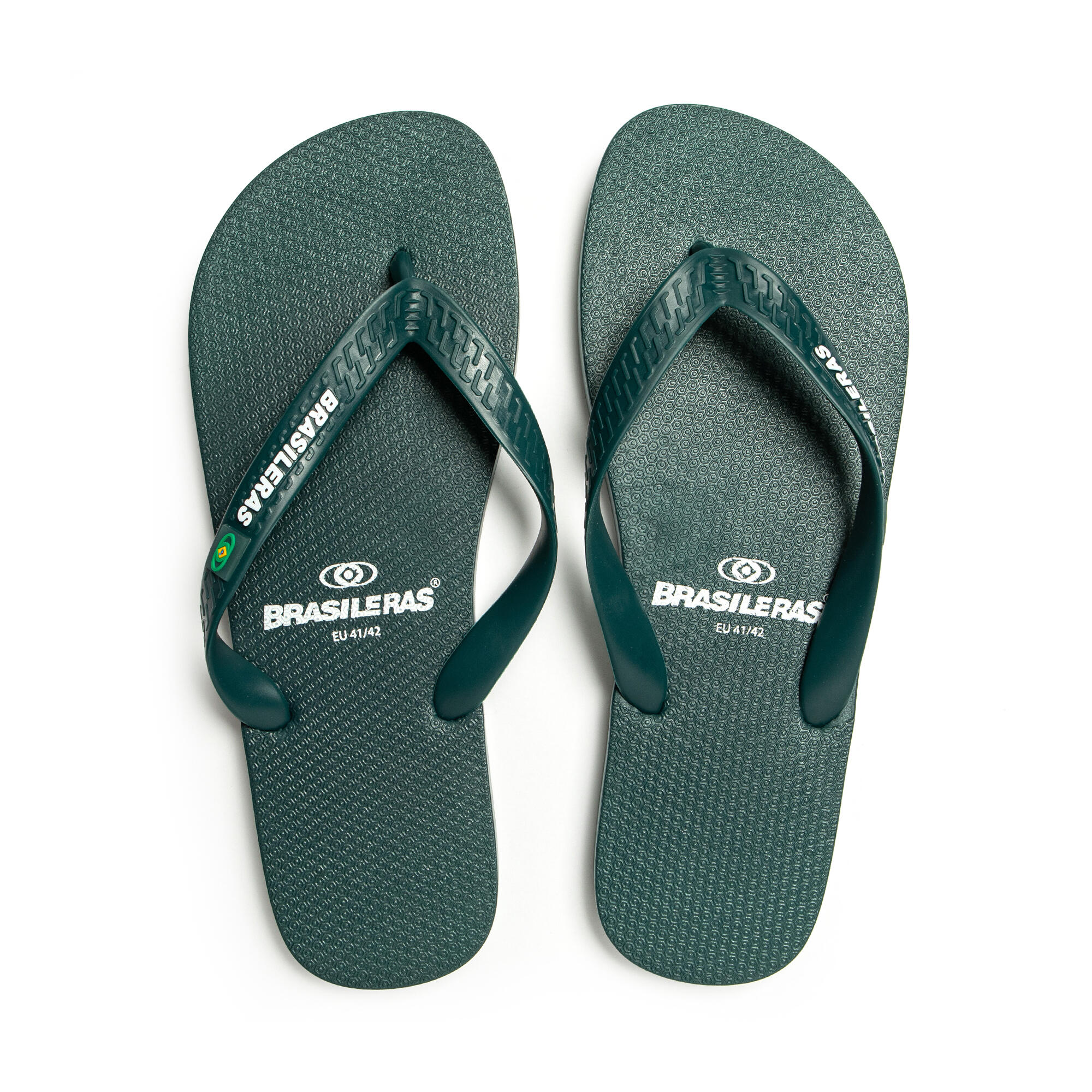 Infradito da uomo con punta brasiliana Suola antiscivolo verde militare 6/7