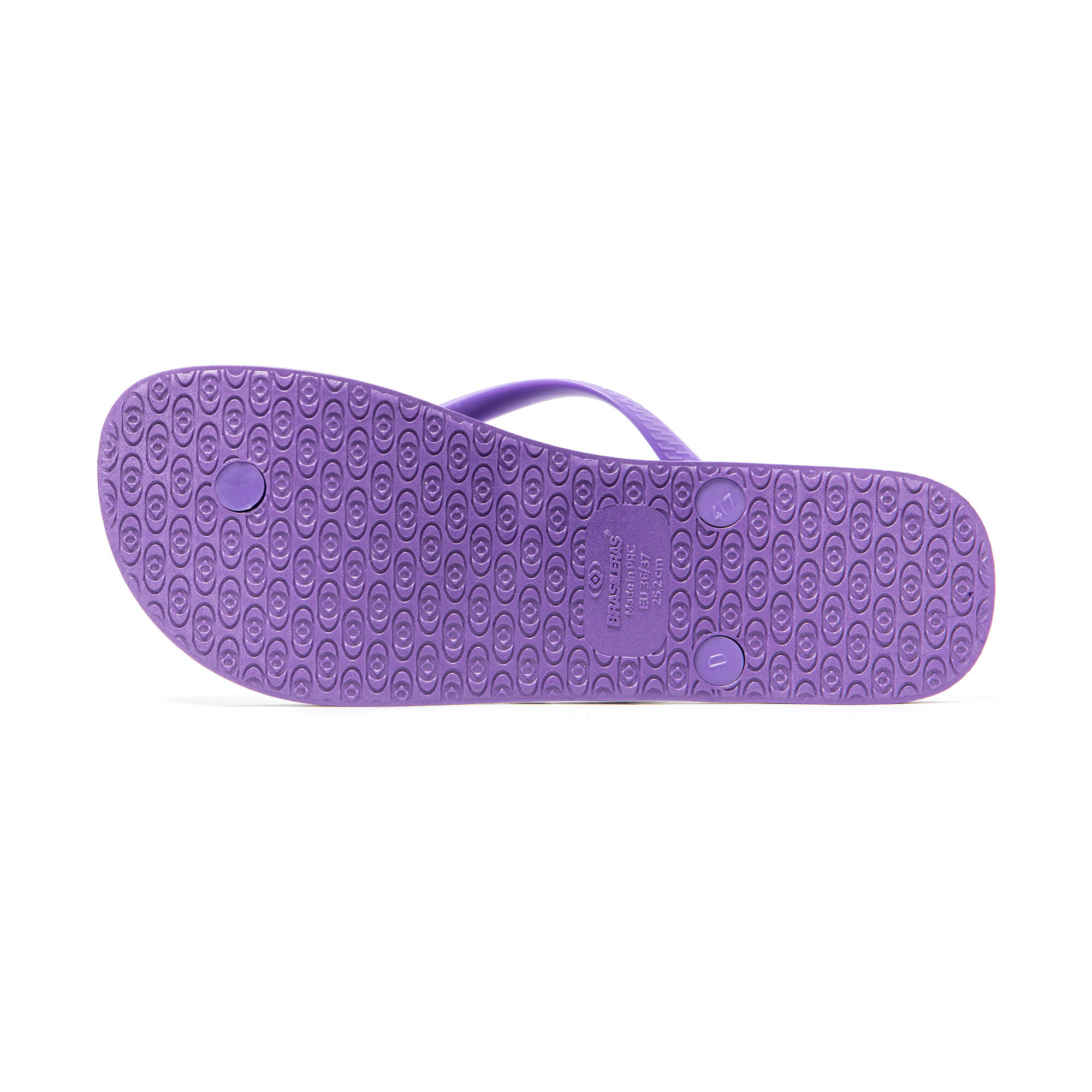 Tongs lila pour femme avec semelle antidérapante 7/7
