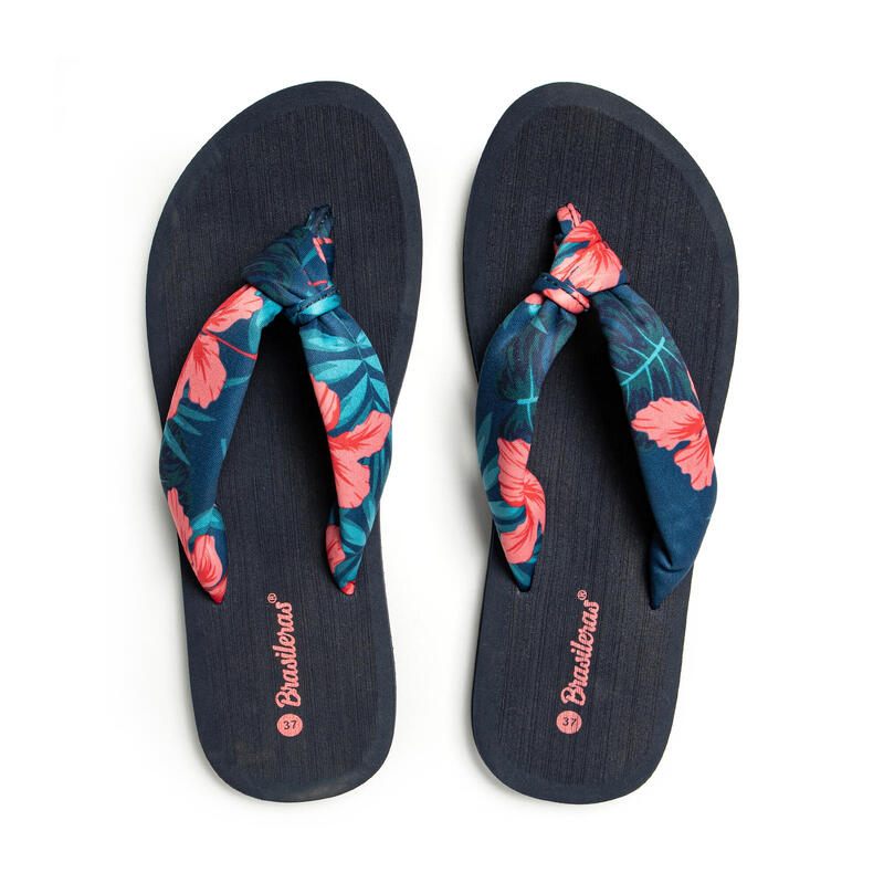 Sandales fuchsia pour femmes avec semelle antidérapante en gomme