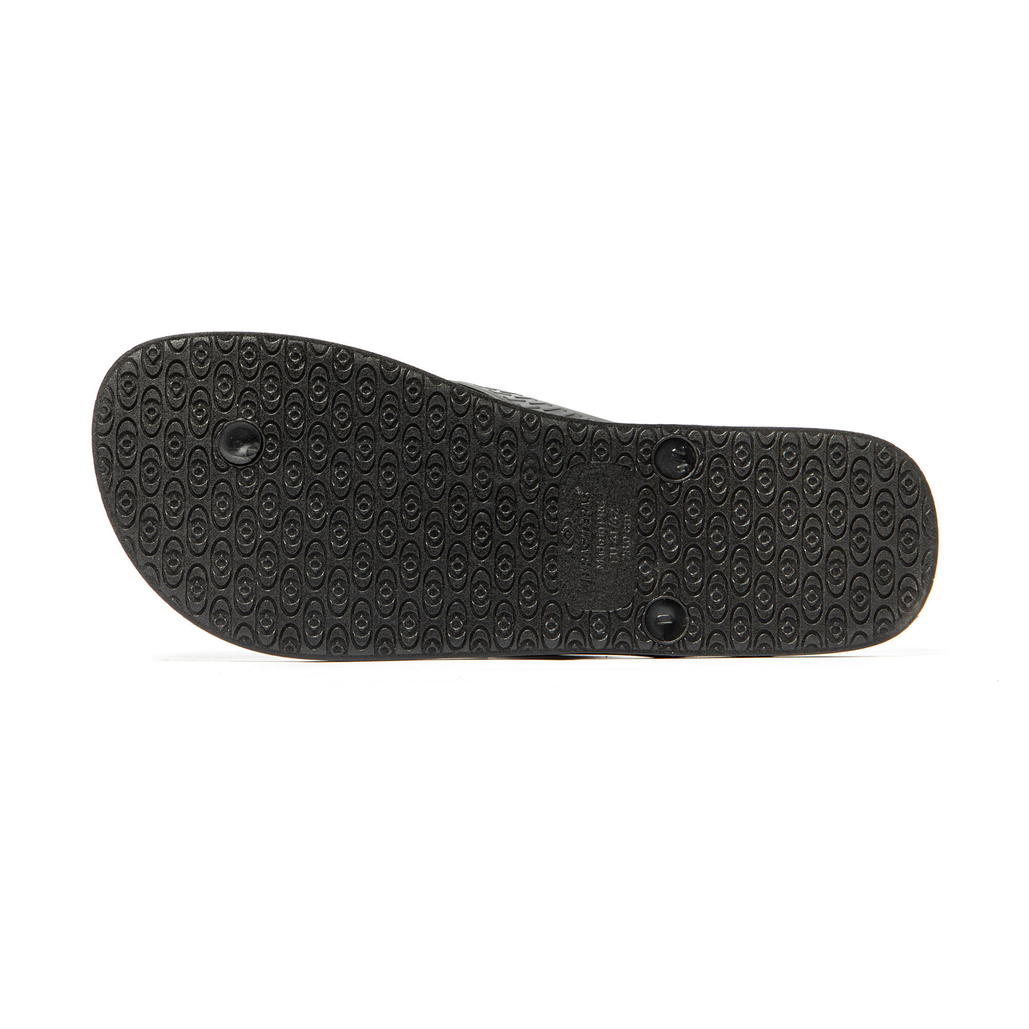 Tongs noires avec semelle antidérapante pour homme 7/7