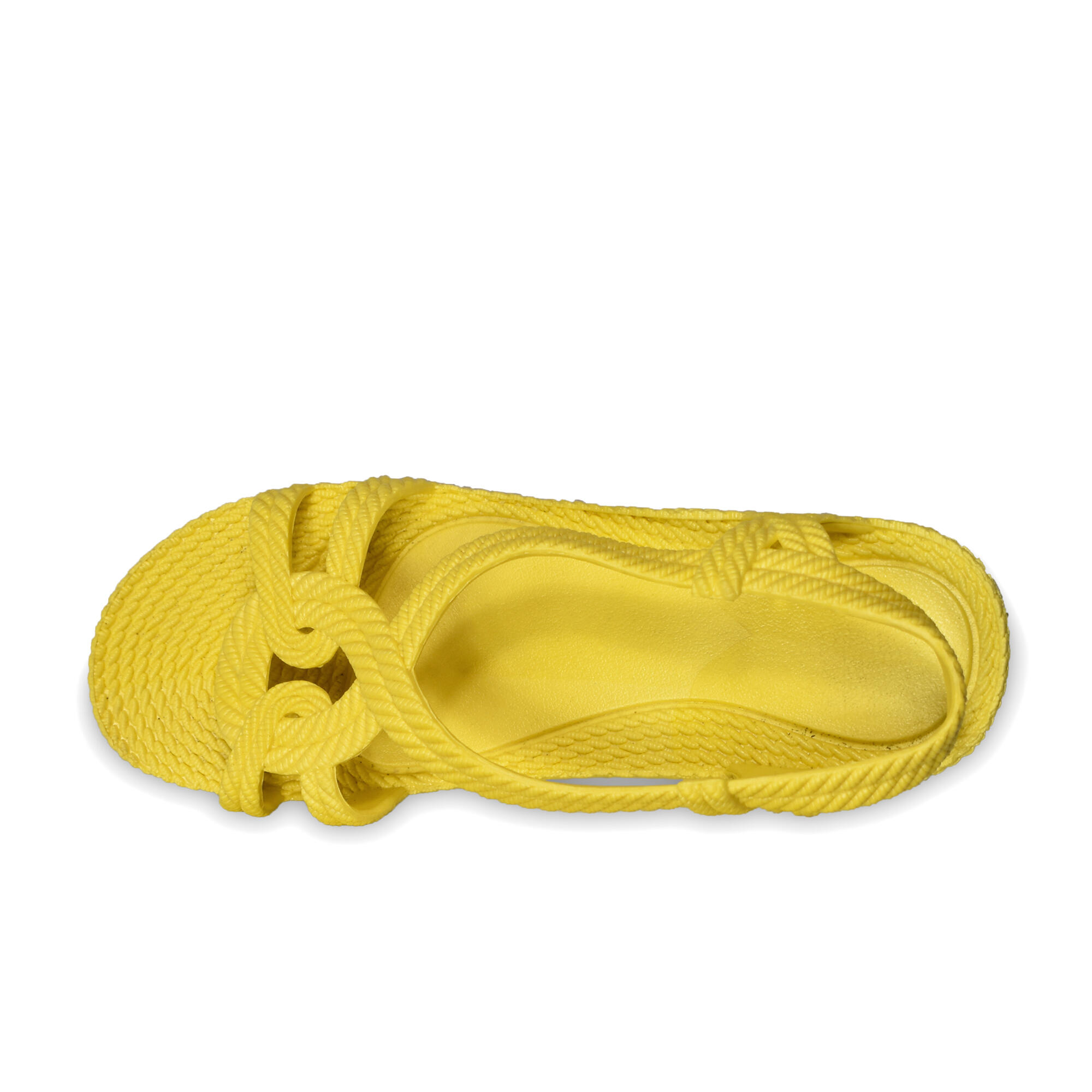 Vrouwen Brasileras Teenslippers in Geel 6/8
