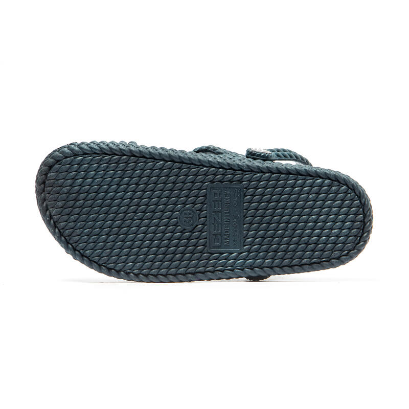 Sandales bleu marine pour femmes avec semelle antidérapante