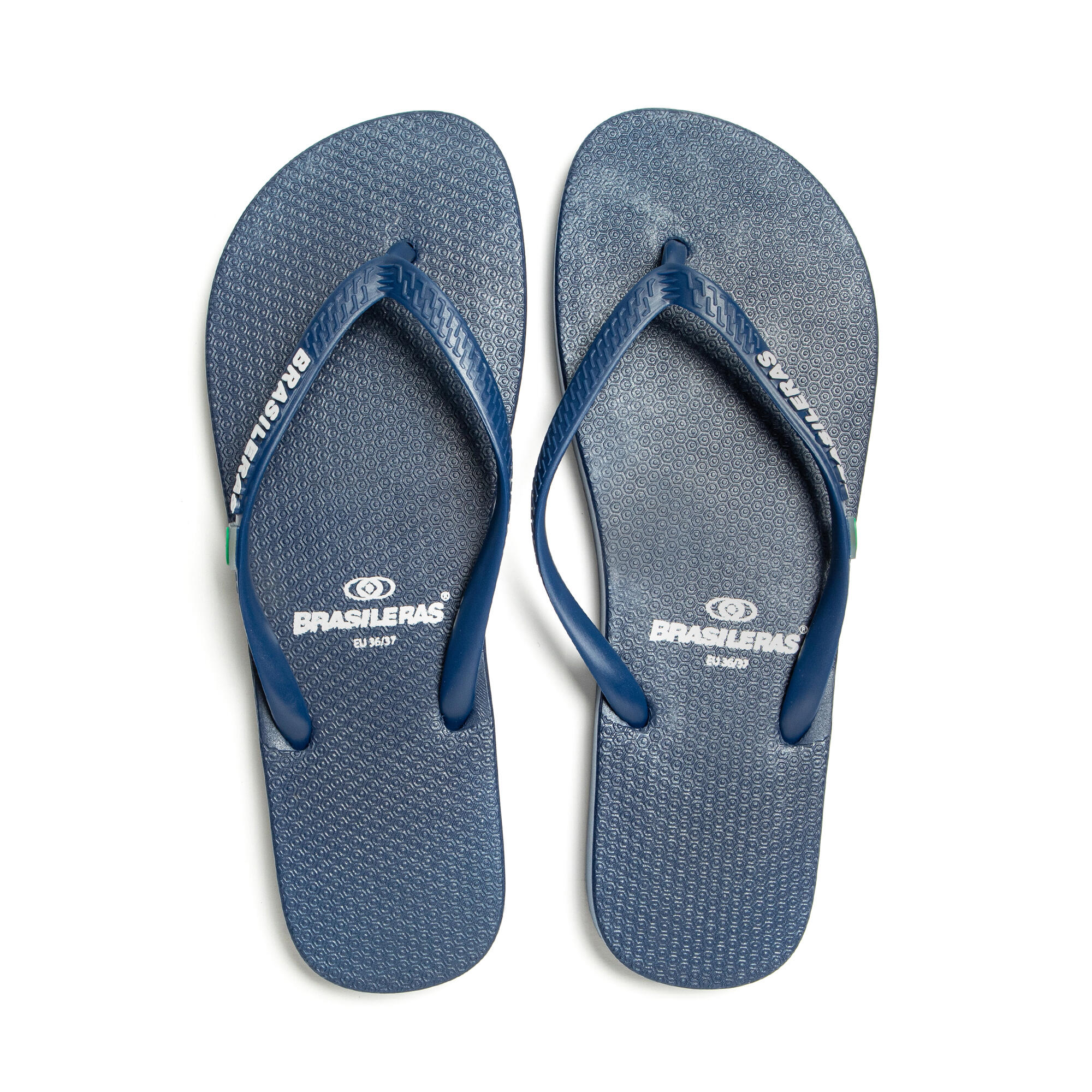 Chanclas Dedo Brasileras De Mujer Azul Marino Con Suela Antideslizante 6/7