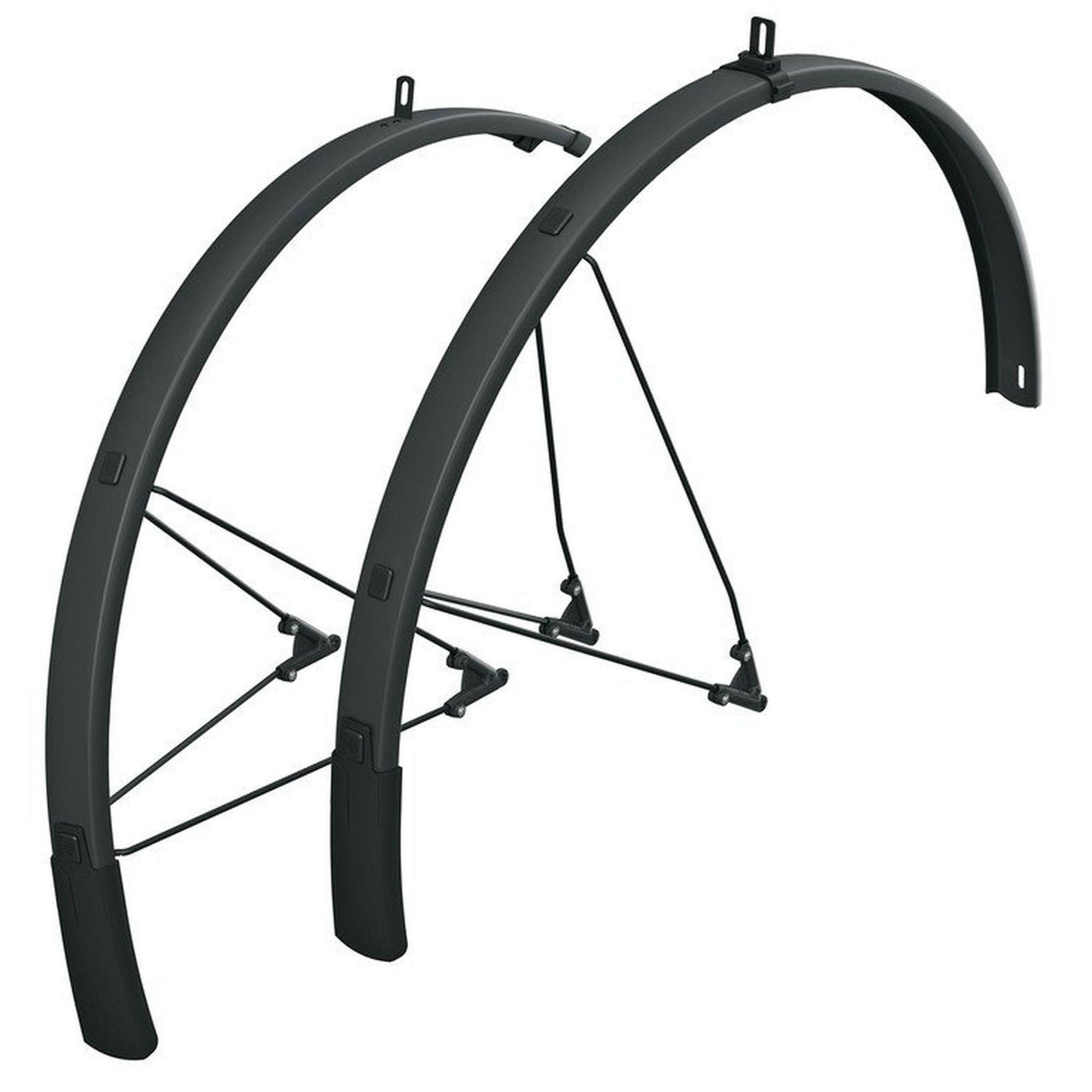 Błotniki Rowerowe Zestaw SKS Bluemels Style 27,5"-29", 65 mm czarne