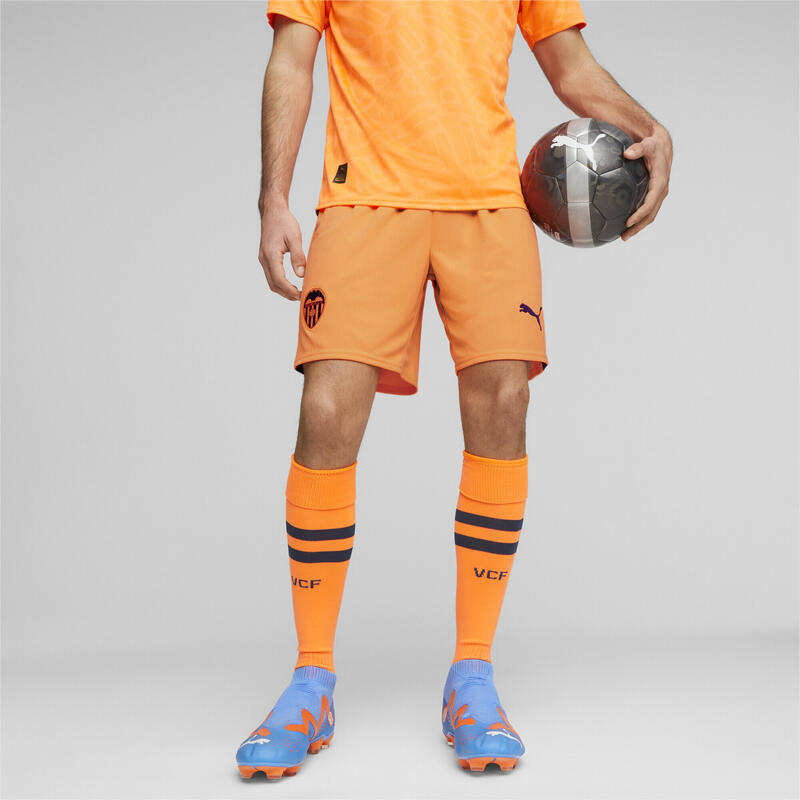 Shorts da calcio Valencia CF da uomo PUMA Ultra Orange