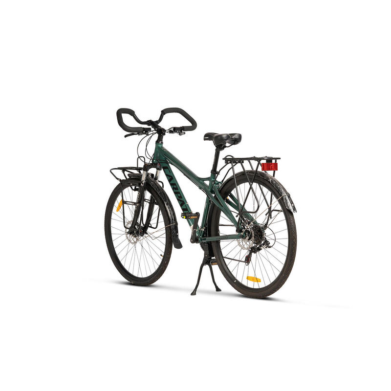 Bicicleta de Oras/Trekking CARPAT C700C 28" Verde/Negru
