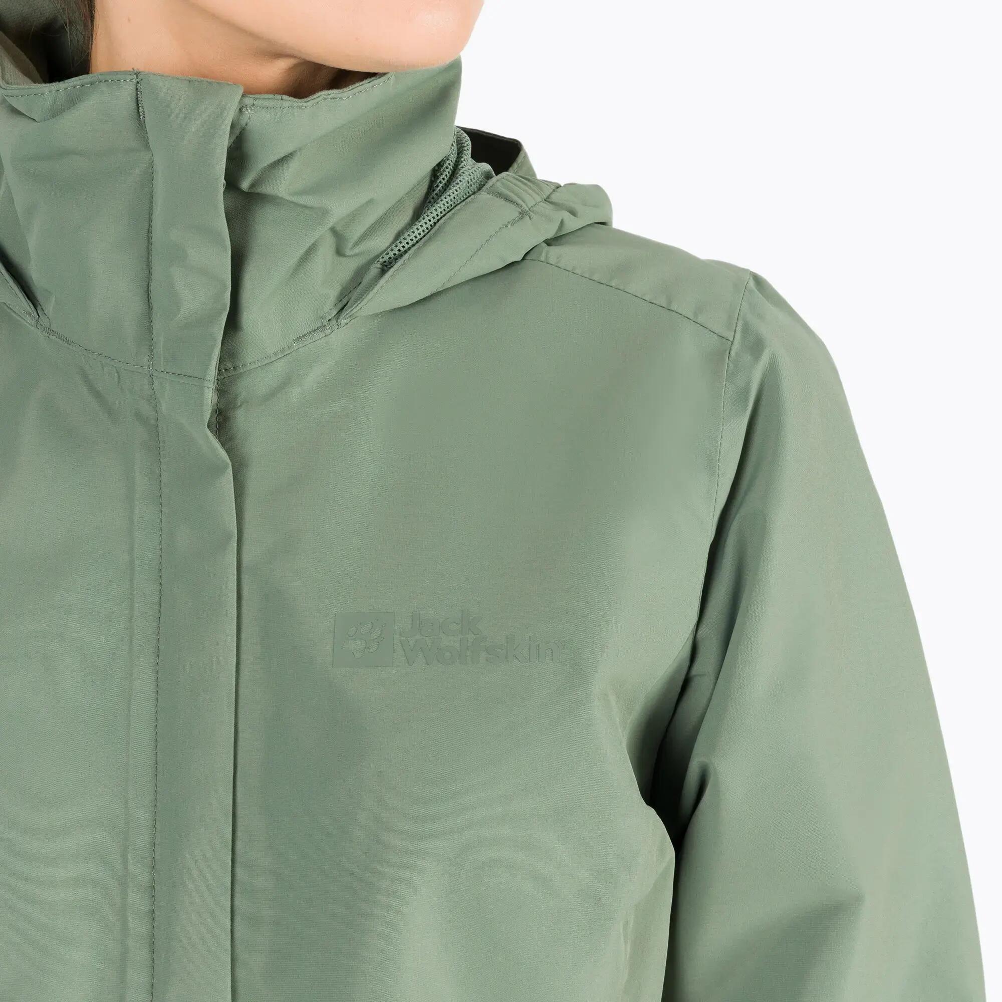 Jack Wolfskin Stormy Point 2L damesregenjas 5/5
