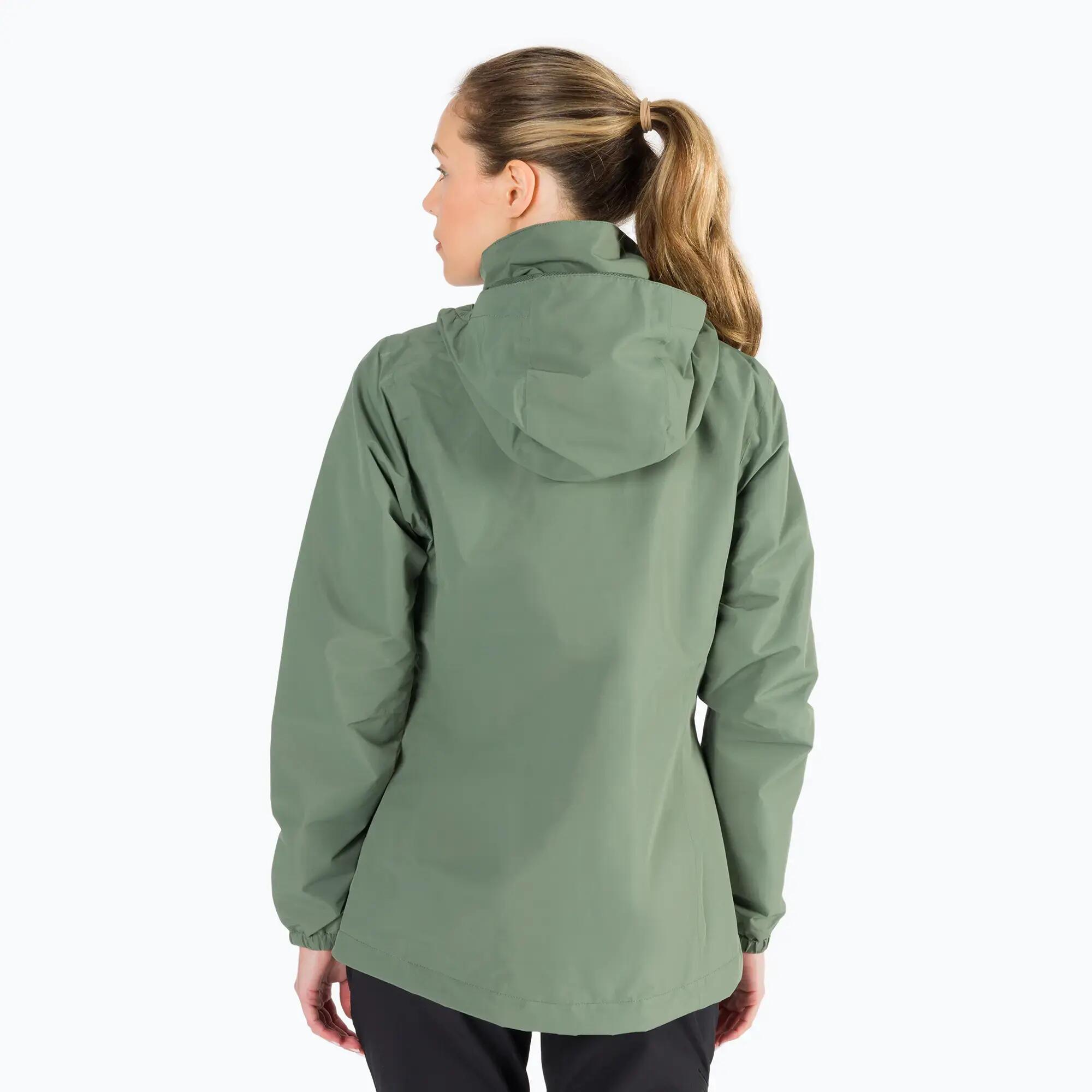 Chaqueta de lluvia de mujeres jack lobo tormentoso punto 2l 4/5