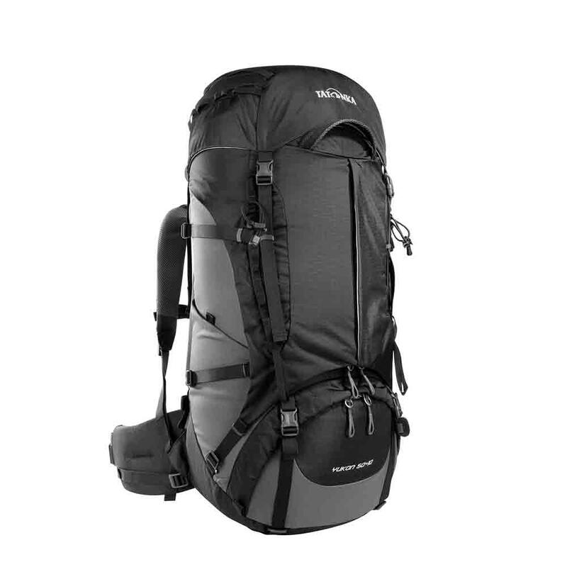 Yukon 50+10 Unisex Trekking Backpack 60L - Black/Titan Grey