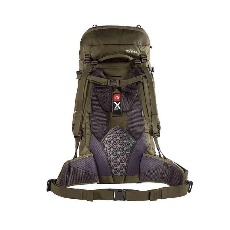 Pyrox 45+10 Unisex Trekking Backpack 55L - BC Stone Grey Olive