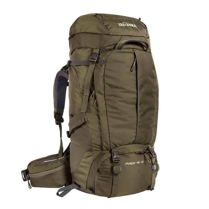 Pyrox 45+10 Unisex Trekking Backpack 55L - BC Stone Grey Olive