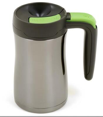 Thermobecher Contigo Edelstahl Becher 360 ML Auslaufsicher Isolierbecher