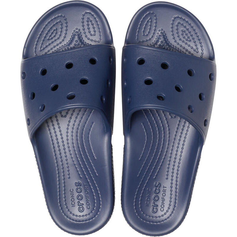 Slapi unisex Crocs Classic Slide, Albastru