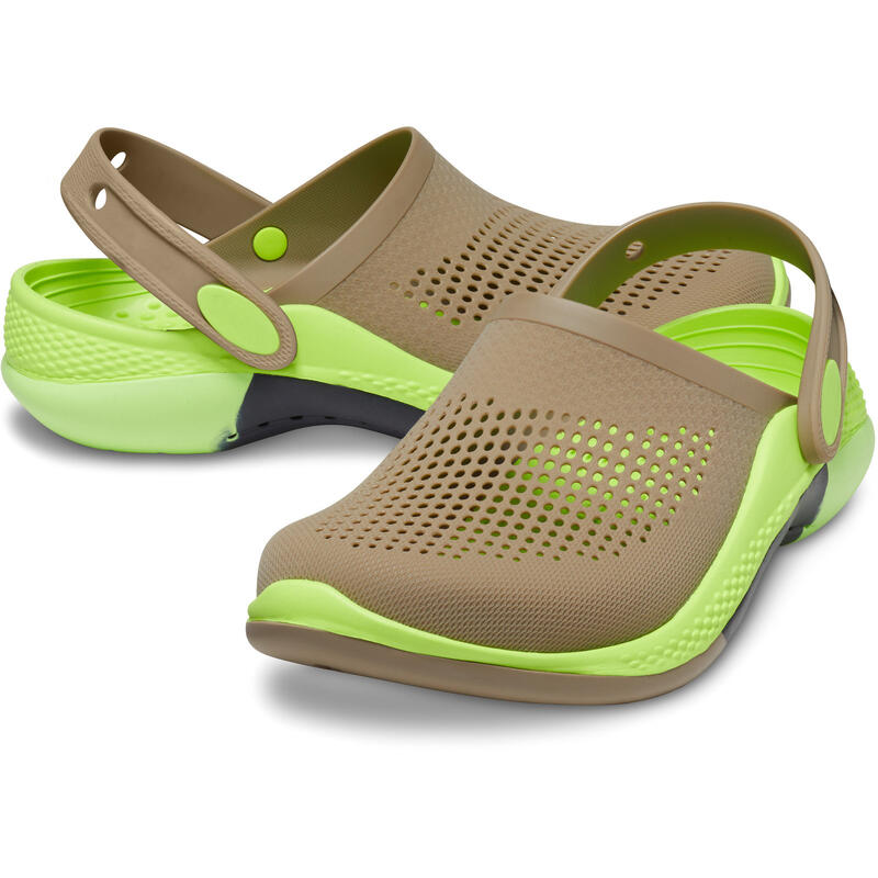 Chanclas Crocs LiteRide 360 Ombre Clog, Verde, Unisexo