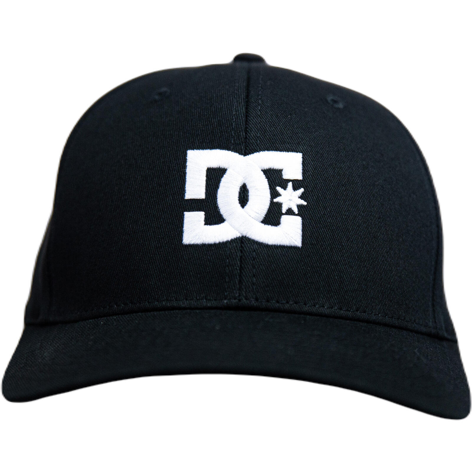 Gorra DC Shoes Cap Star 2 Flexfit Hat, Negro, Unisexo 5/5