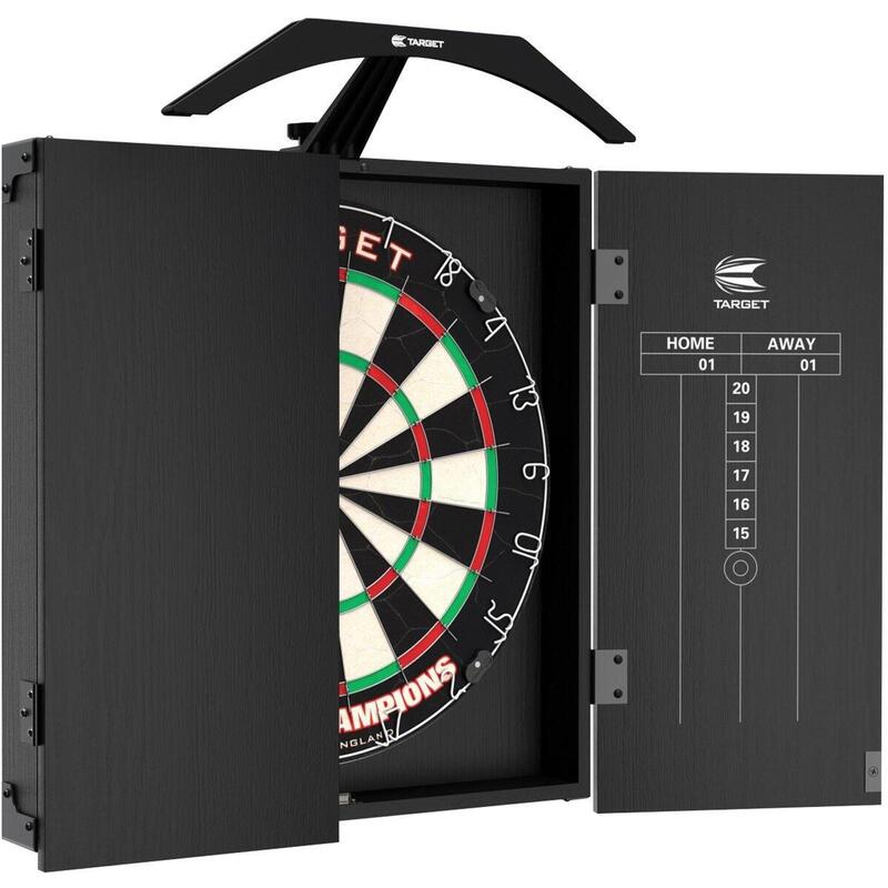 Target Arc Cabinet including Light & Dartboard