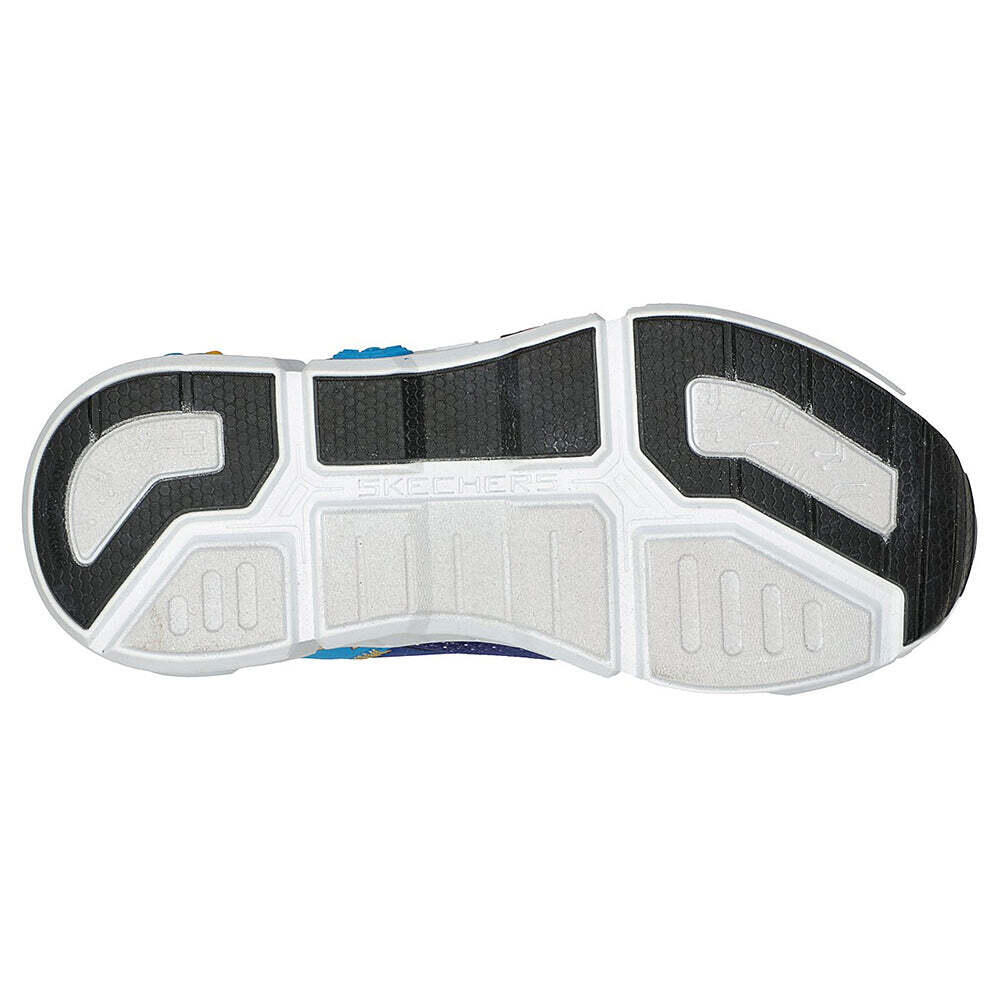 Basket Basse à Scratch Skechers Juniors Uno Lite-Worlo - Enfant 5/5