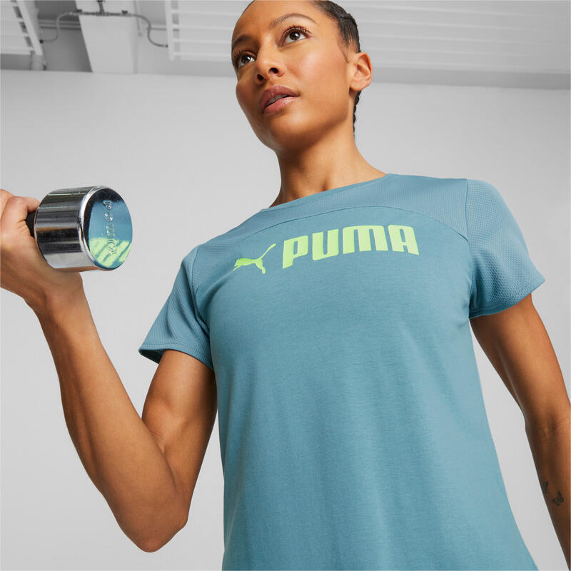 Tricou de antrenament pentru femei PUMA Fit Logo Ultrabreathe