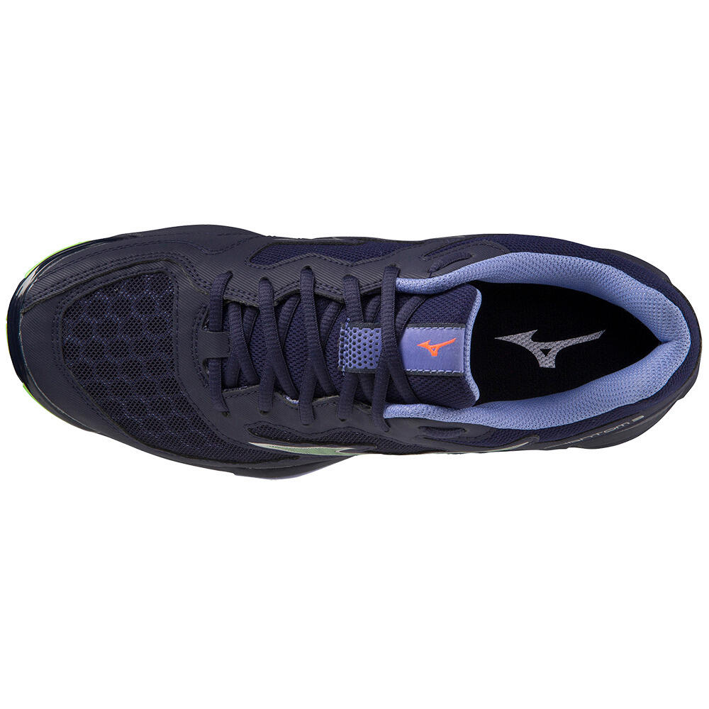 Zapatillas de balonmano Mizuno Wave Phantom 3 Azul/Verde 3/5