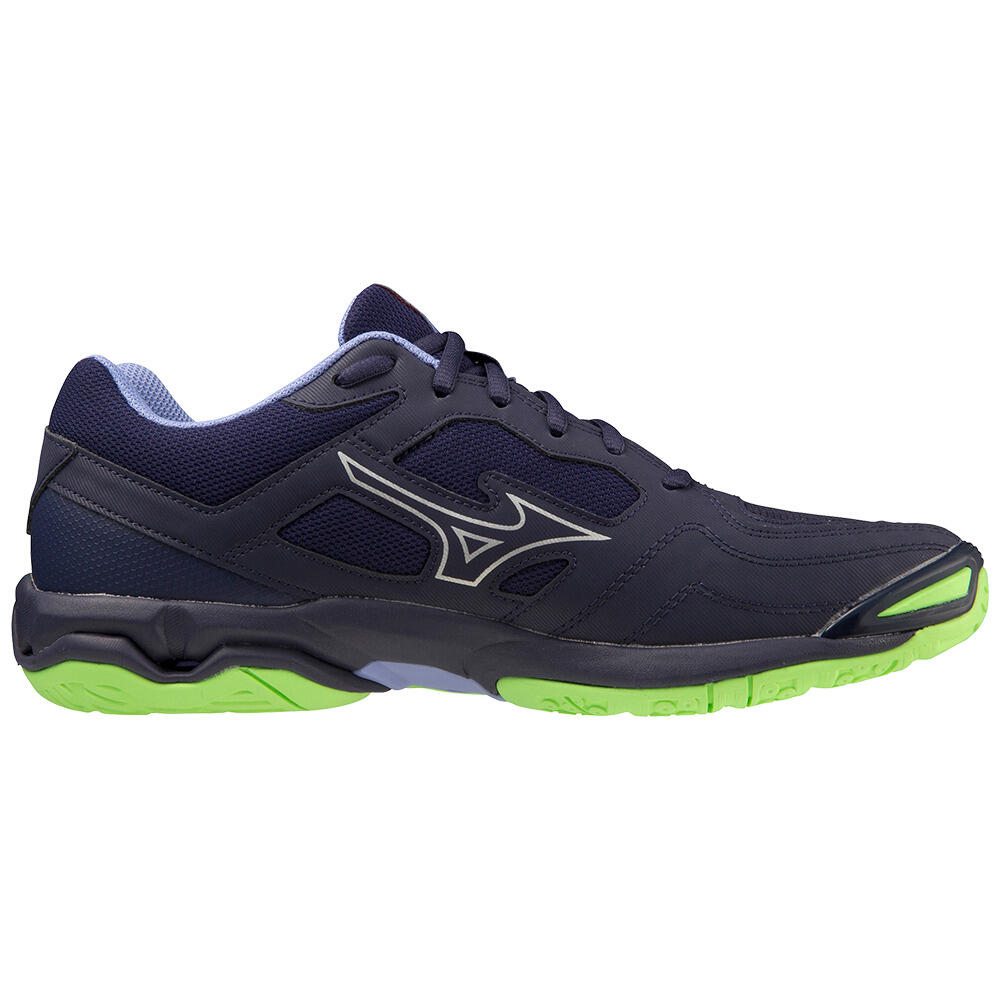 Zapatillas de balonmano Mizuno Wave Phantom 3 Azul/Verde 5/5