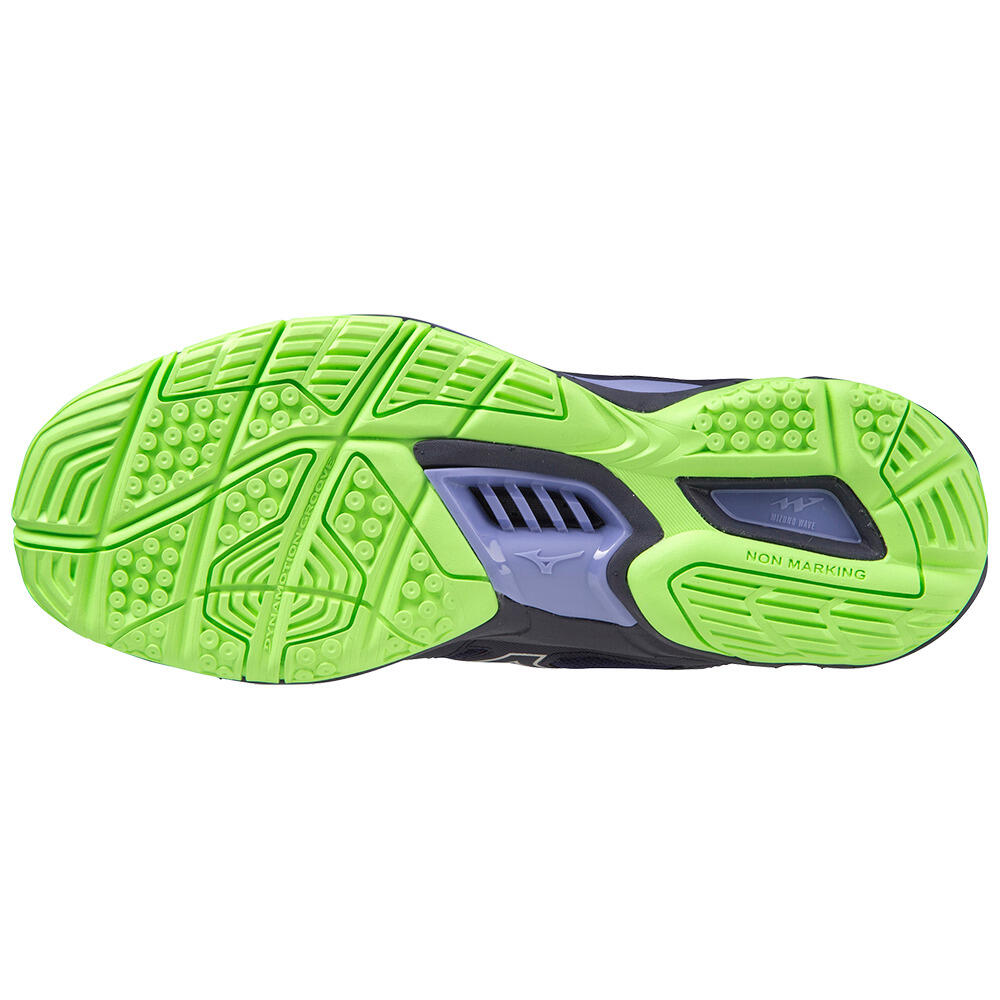 Zapatillas de balonmano Mizuno Wave Phantom 3 Azul/Verde 4/5