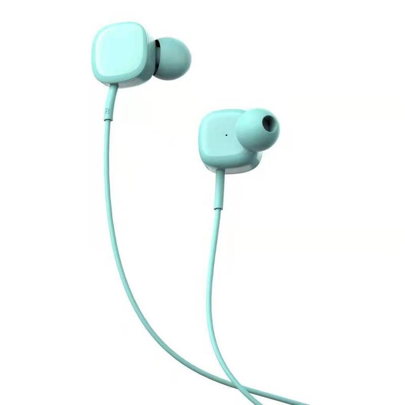 Casti in-ear cu fir Basic Sigma, microfon, albastru