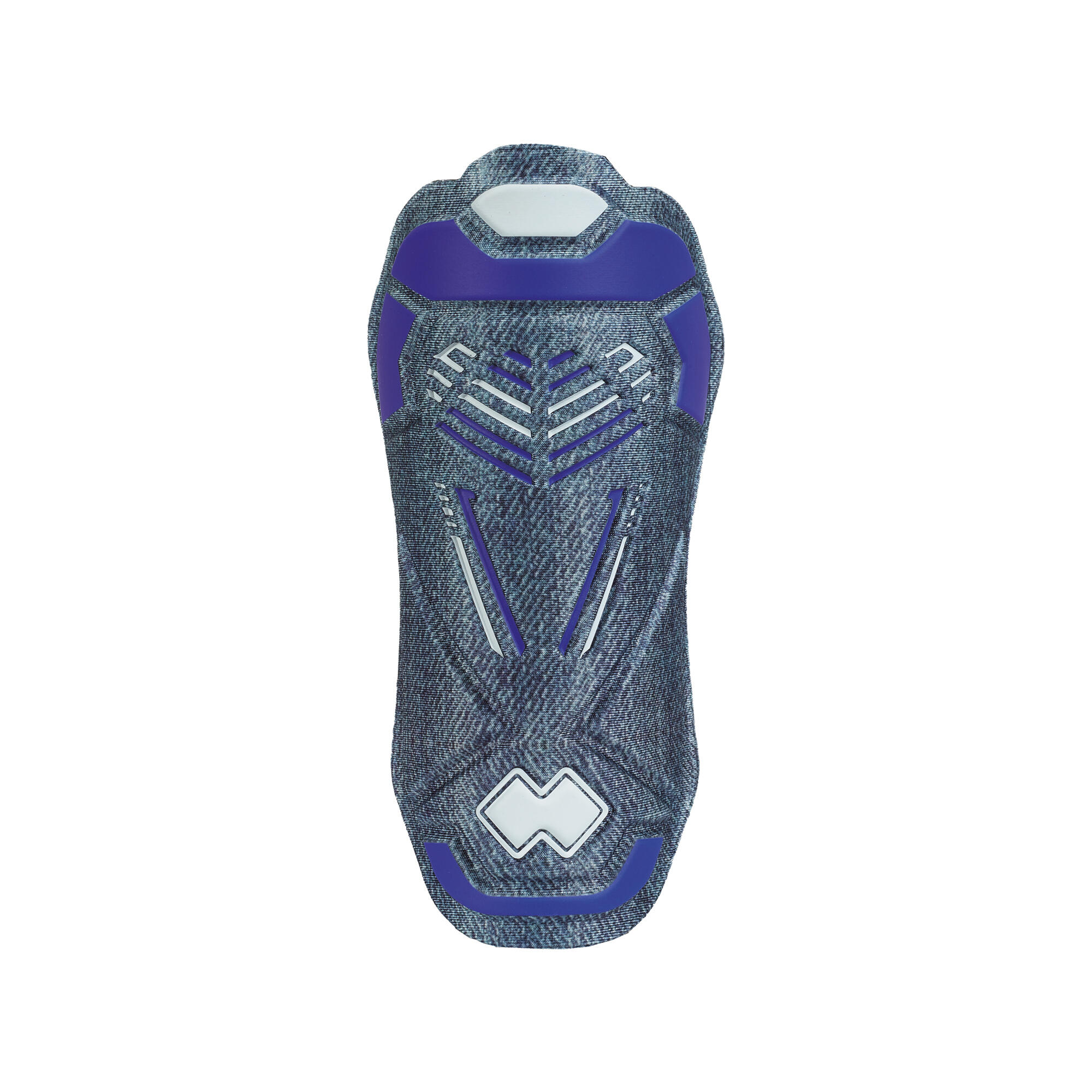Errea - Protège-tibias Errea Commander - Protège-tibia - Blanc|bleu - Taille Unique - Decathlon
