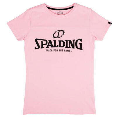 Tshirt voor vrouwen - basketball essential logo licht roze