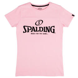 T-shirt femme - basketball Essential Logo ROSE CLAIR