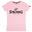 Tshirt voor vrouwen - basketball Essential Logo LICHT ROZE