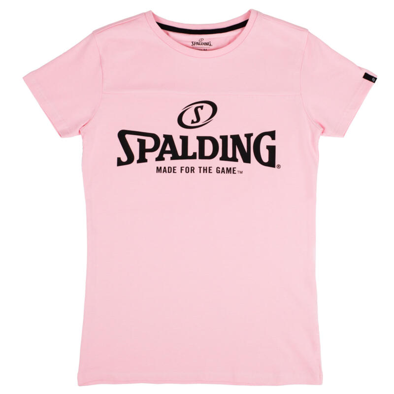 Tshirt voor vrouwen - basketball Essential Logo LICHT ROZE