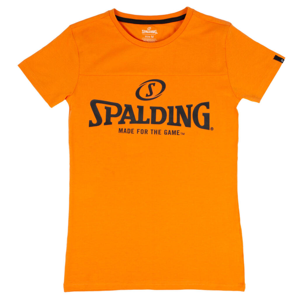T-shirt for Men - Basketball Essential Tee ORANGE OCHRE/BLACK